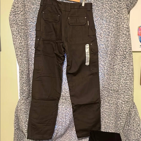 Duluth Trading Co Brown Cargo Pants Durable Utility Style - Picture 5 of 5